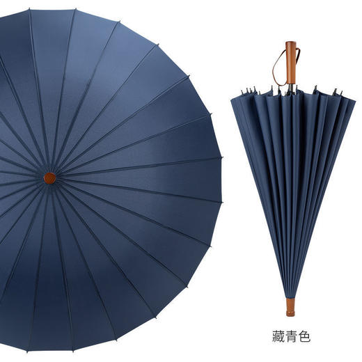 【木柄轻奢大号伞】💪24骨实木柄复古雨伞，115CM超大伞面，防水一甩即干，雨天出行优雅又从容！☔ 商品图6