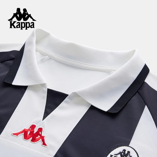 Kappa情侣款复古条纹短袖POLO衫K0F52PD01 商品图2