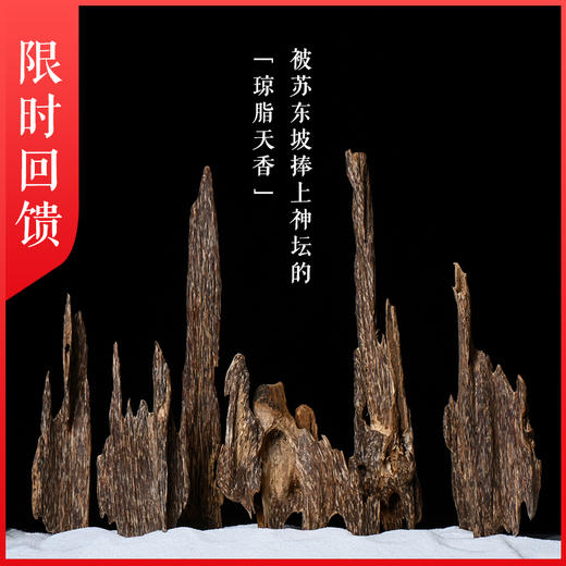 活体香雕丨天然海南沉香虫漏品香料 SP11574 商品图0