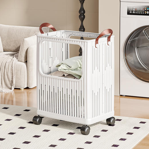 【脏衣篓家用可折叠脏衣篮】大容量塑料洗衣篮 卫生间浴室脏衣服收纳筐  商品图12