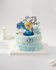 Q版爱莎冰雪奇缘生日蛋糕（百分百进口动物奶油） 商品缩略图0