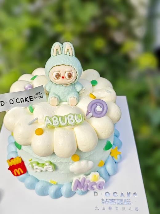 “Labubu“海盐椰椰”蓝色定制 ，提前5小时预定 商品图0