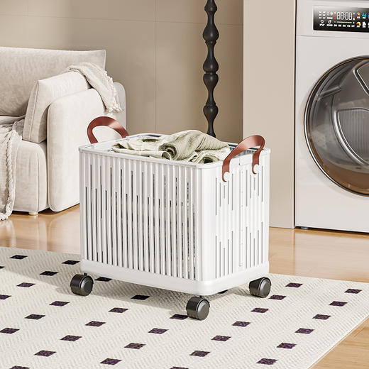 【脏衣篓家用可折叠脏衣篮】大容量塑料洗衣篮 卫生间浴室脏衣服收纳筐  商品图10