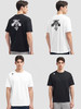 原单正品迪桑特 ESSENTIAL男女同款透气图案短袖针织T恤，黑白两色
尺码S M L XL 商品缩略图7