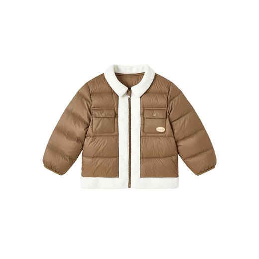 【商场同款】英氏男童羽绒外套秋冬保暖儿童羽绒服轻薄款新款超韧绒 商品图4