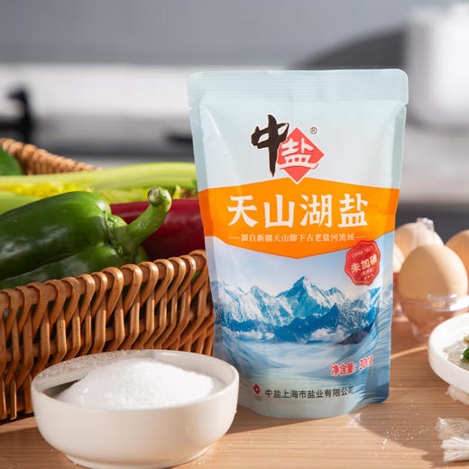 中盐天山湖盐未加碘300g 商品图4
