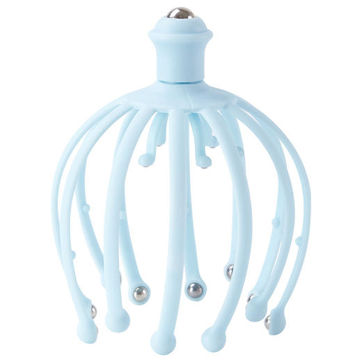 「升级礼盒装！抖音同款」八爪鱼头部按摩器抓头灵魂提取器居家日用18爪钢珠挠头皮按摩仪 商品图4