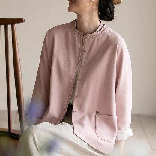 裁缝学苑AS512短外套新品休闲百搭开衫样板打版圆领衬衫 商品图3