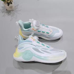 2F361°童装抗扭颴风2.0蓝球鞋