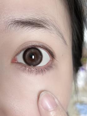 mixmixx半年抛美瞳 柔雾焦糖 14.5mm