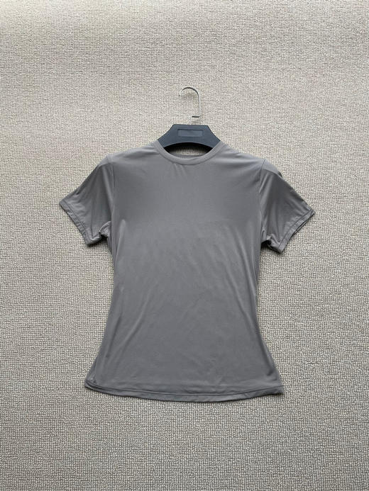 616-1 排他性独家圆正 skms 534弹力面膜T恤 显身材 炒鸡轻薄 弹力亲肤 商品图6