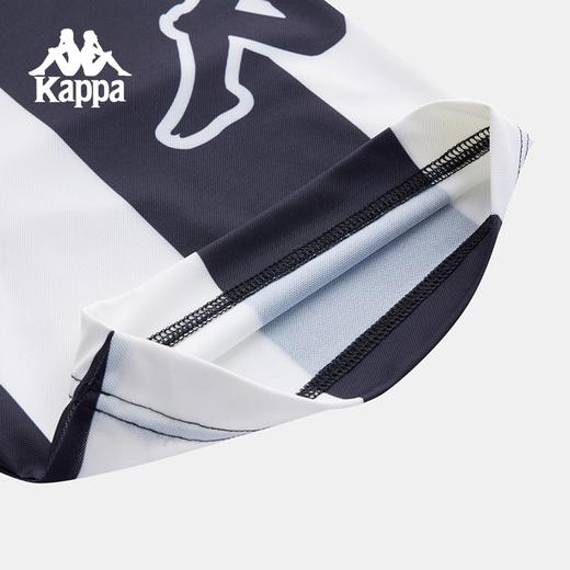 Kappa情侣款复古条纹短袖POLO衫K0F52PD01 商品图4
