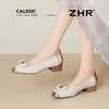 ZHR则则玛丽珍鞋2025新款小香风浅口单鞋粗跟一脚蹬单鞋女鞋 商品缩略图5