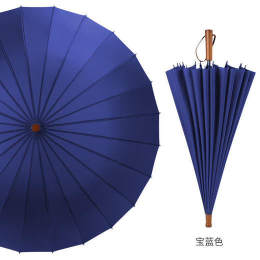 【木柄轻奢大号伞】💪24骨实木柄复古雨伞，115CM超大伞面，防水一甩即干，雨天出行优雅又从容！☔ 商品图8