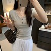 <曾小咸推荐> V领修身短袖T 日常129/件 活动价69.99/件！！ 商品缩略图11