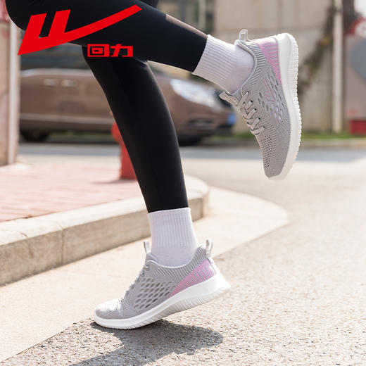 回力运动鞋女春秋款中老年闰月妈妈鞋子休闲透气健步老人鞋网鞋女WXY(JS)-0686 商品图3