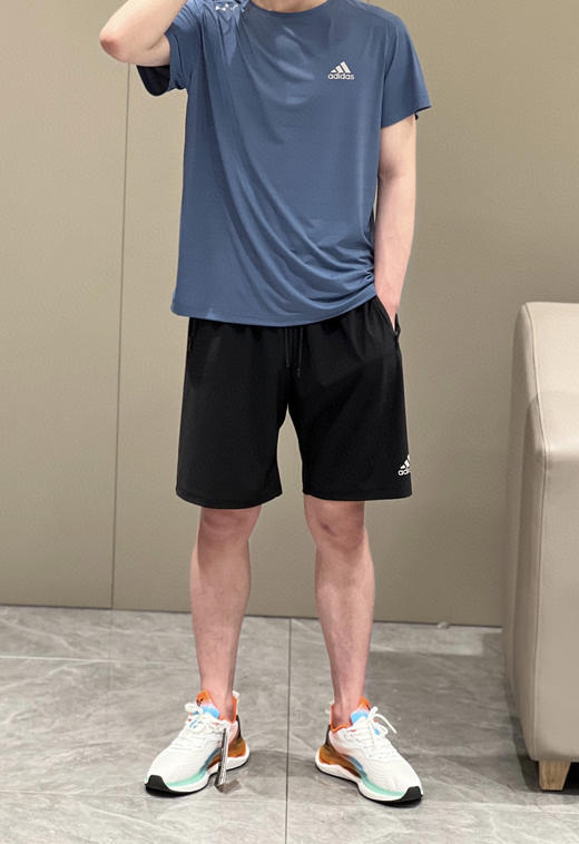 ad速干凉感休闲健身运动套装 商品图2