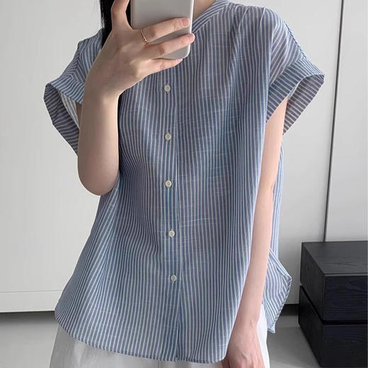 裁缝学苑AQ484无袖开衫衬衫纸样女装小衫上衣样板服装打板图纸 商品图4