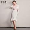 艾尚臣通勤时尚套装衬衫套裙女高级感减龄洋气半身裙金秘书两件套 商品缩略图2