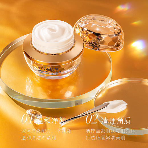 面部去角质膏 灵芝精萃净澈霜 提亮肤色50g 商品图1