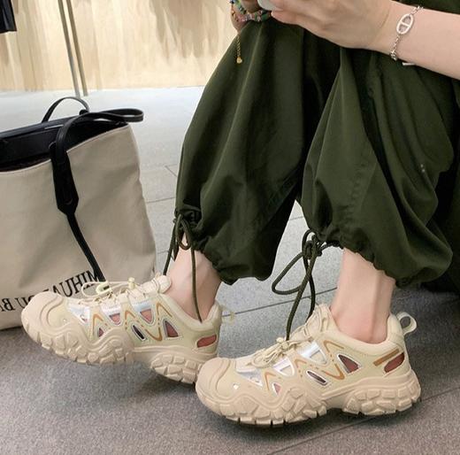 爆卖 意大利凯撒KAISER 设计感 丑萌镂空 云朵感手工鞋 登山溯溪鞋 2626 商品图2