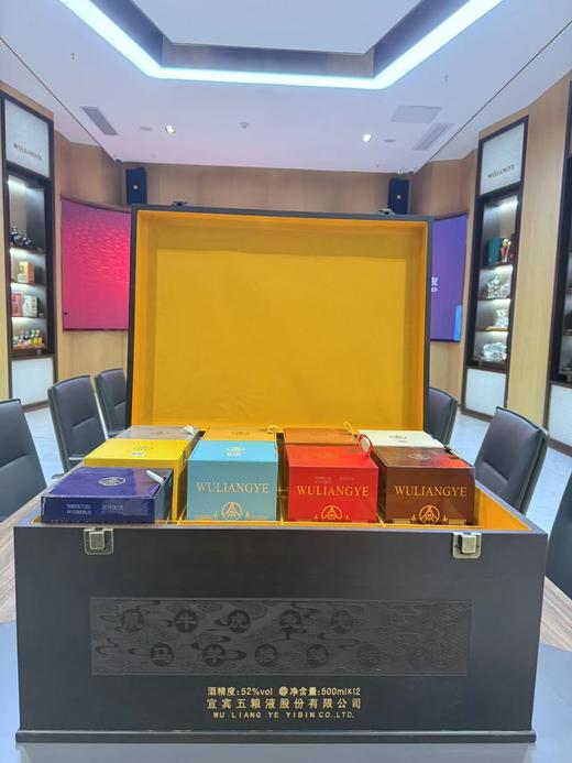 【收藏级】五粮液生肖酒 【鸡狗猪鼠牛虎兔龙蛇】500ml*9瓶套装 送实木收藏礼盒 浓香型 商品图4