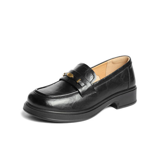 【云粉节】BF楼 森达乐福鞋2025秋季新款简约通勤单鞋XPW01吊牌价699活动价369 商品图1