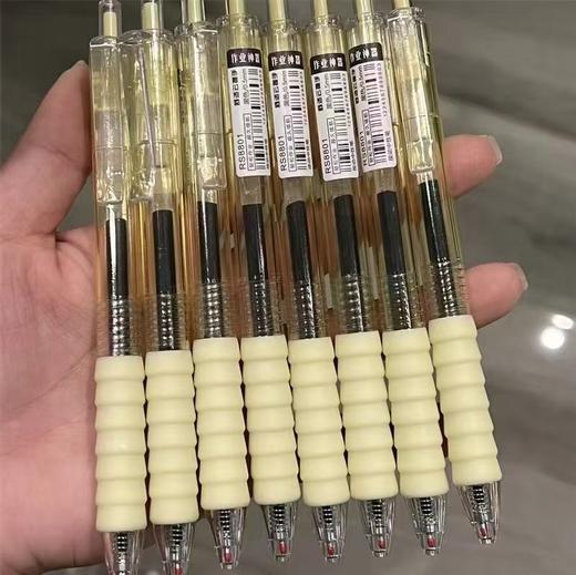【超值十支装！送20支笔芯】云握刷题神器彩色学生高颜值彩色按动中性笔st按动笔跳色水笔。ry 商品图7