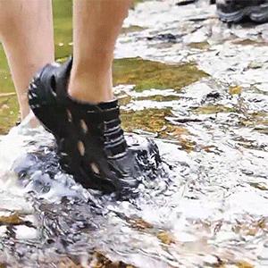 热卖！水陆两穿！【单拍不发货，加购2双到手49.9元】茧墨 情侣款EVA溯溪鞋 洞洞凉鞋 户外休闲 透气循环 柔软轻便 TY11 商品图2