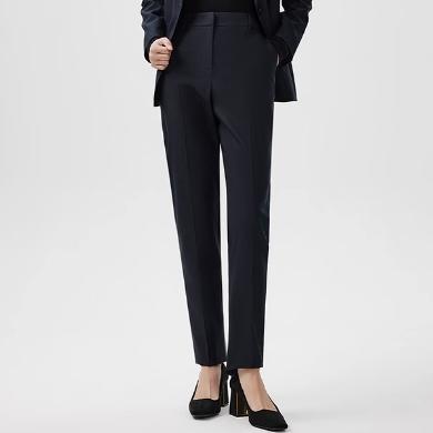 朗姿通勤高腰羊毛西装裤LCEK02WPT224A61 商品图0