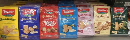 Loacker莱家进口榛子巧克力夹心威化饼干儿童休闲网红办公小零食 商品图1