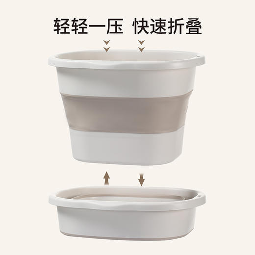 Fasola可折叠泡脚桶加深过小腿家用便携泡脚宿舍学生懒人养生足部 商品图3