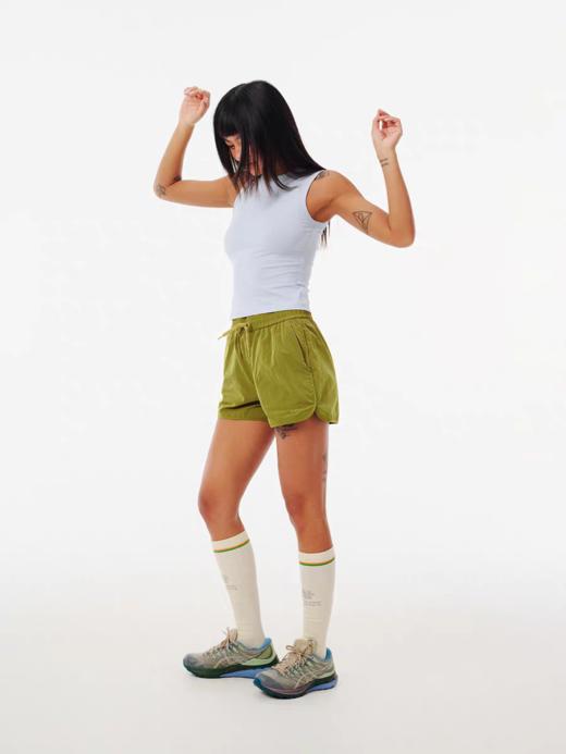 Evistub/E-5CDK063/夏日金属尼龙运动短裤女 商品图1