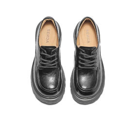 【云粉节】BF楼 森达牛津鞋2025秋季新款厚底粗高跟单鞋XQN02吊牌价899活动价369