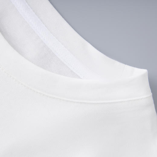 「高货wl」全新升级【铂金会员146/天猫199/差价53】(40651)洛诗琳不规则蕾丝拼接T恤2025夏季新款纯棉正肩短袖上衣女 商品图2