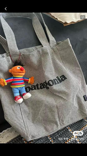 巴塔哥尼亚帆布包单肩包