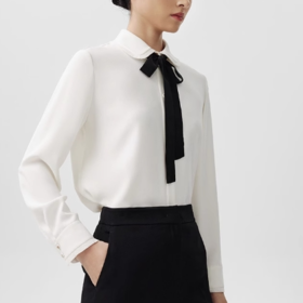 朗姿通勤白衬衫LCEK02WBL125W21