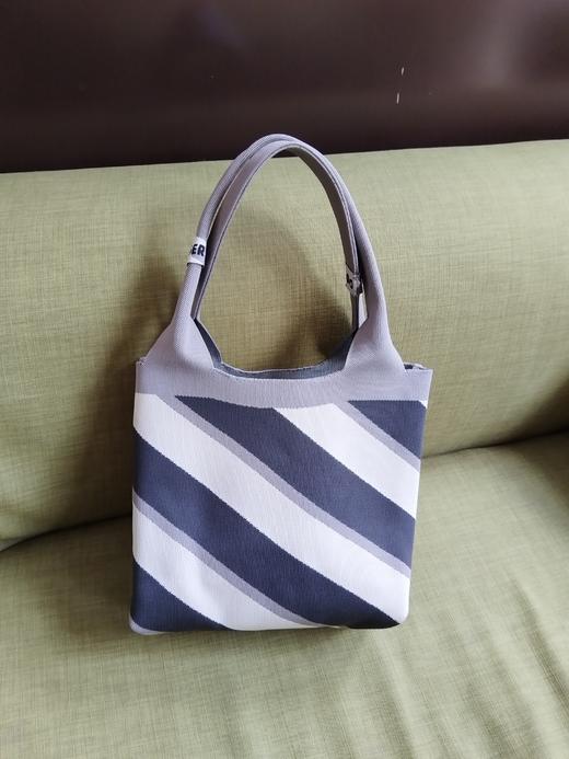 Finger zoo 斜条纹灰褐色hobo 商品图1