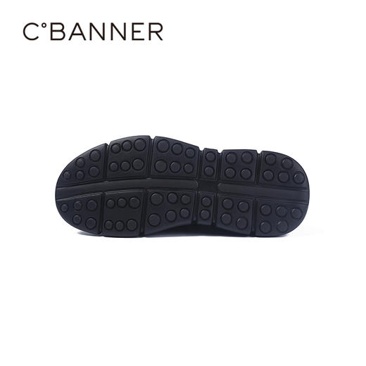 千百度秋季轻韧牛皮革鞋面软底商务通勤首选男鞋A25460768 商品图3