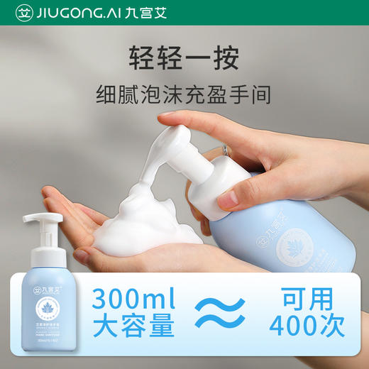九宫艾艾叶洗手液滋润护手大容量易冲洗温和清洁成人儿童家用 商品图2