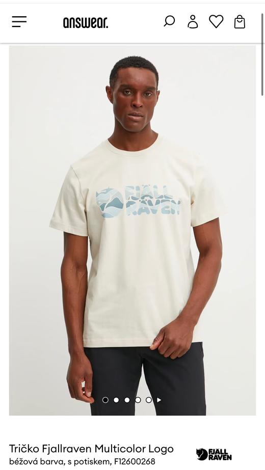 北JI狐 印花 圆领短袖T恤 TX542 商品图2