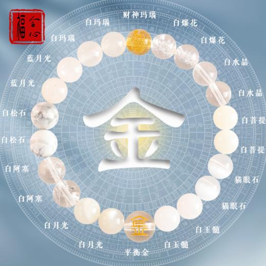 【黄老师推荐】十八籽五行多宝手链 商品图2