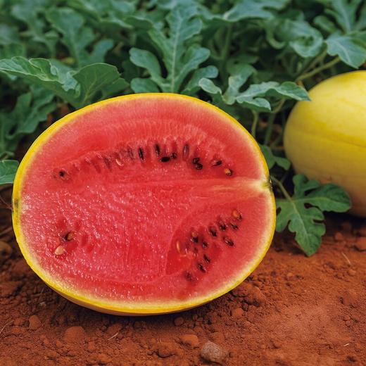 农场有机西瓜(黄皮爱娘)	Organic Watermelon 2.5kg/个 商品图0
