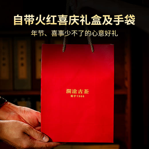 澜沧古茶2025年八壹金瓜云南普洱茶熟茶500g 商品图4