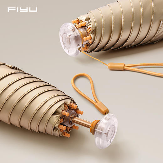 FIYU防晒小金伞5.0丨UPF50+纽扣伞 轻巧便携 有效阻挡紫外线 商品图5