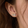ARSIS银饰｜幸运符号系列 星悦蝴蝶微笑耳排 商品缩略图4