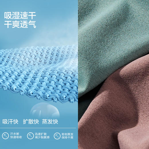 棉仓363801017-微肌理棉感吸湿速干插肩袖短袖T恤 商品图3