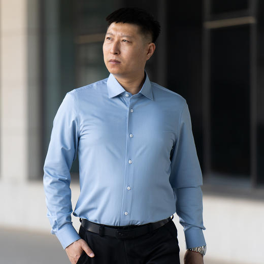 桑蚕丝商务衬衣 商品图0