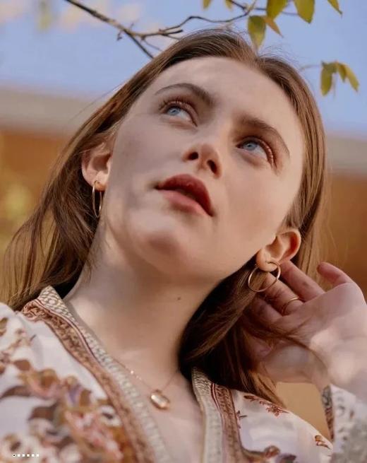 法国单经典素圈Hoop耳环耳圈刘亦菲刘雯同款银镀24K真金素圈界天花板 商品图11