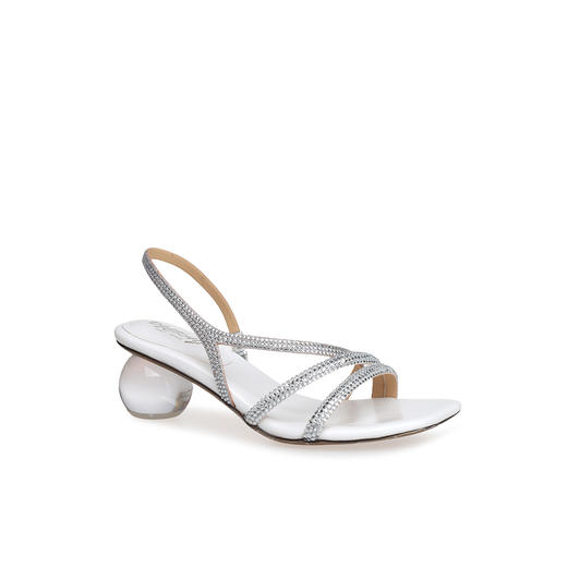 豪麟名鞋奥莱迪嘉女鞋凉鞋牛皮革DJYYA51WL021白色  原价1660元 商品图0